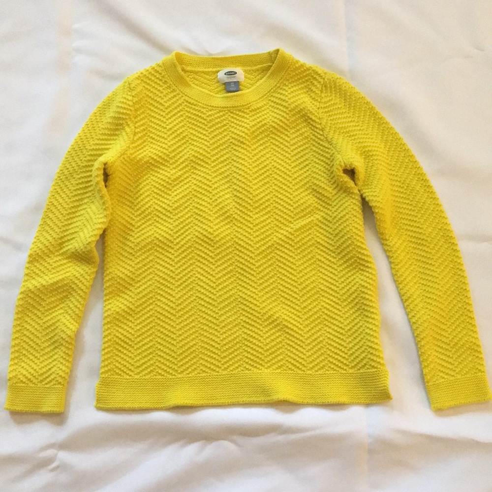 Old Navy Yellow Sweater Size XS
